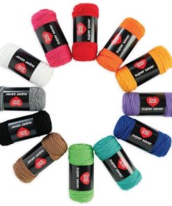 Red Heart Super Saver Super Yarn Craft Kit for Crochet & Knitting & Amigurumi Projects